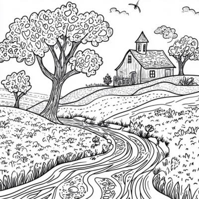 Colouring river community